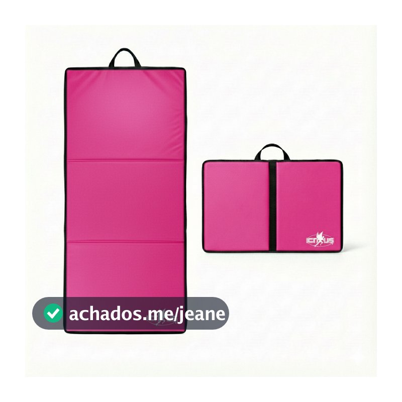 Colchonete Dobrável Compacto Para Lutas Aulas Fisioterapia Academia Fitness Abdominal Yoga Pilates