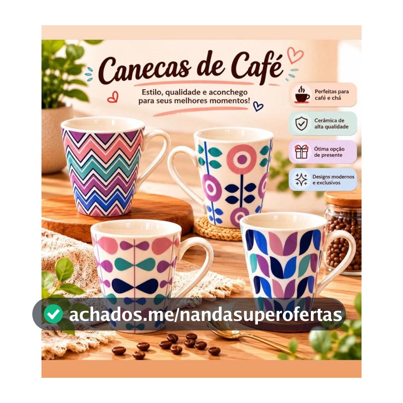 Caneca xicara  de Porcelana Estilo Azulejo Português – 300ml chá- café- suco- copo