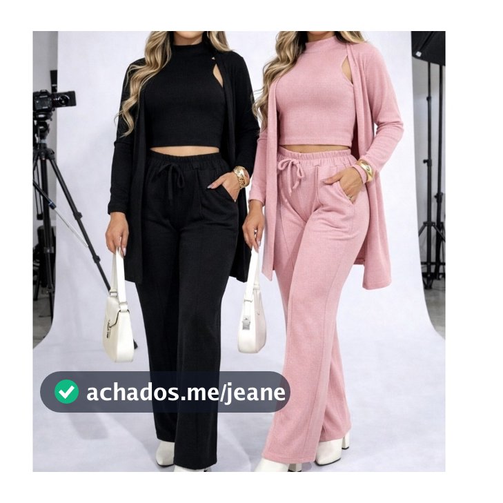 Conjunto Lanzinhã Tres Pieças Femenino Iverno