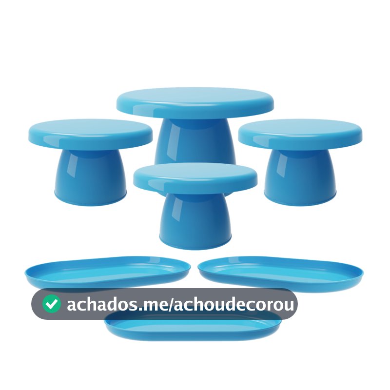 Kit Decorativo 7 Peças Aniversário Festas Eventos Prático