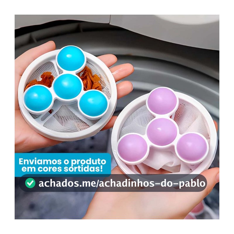 1/2/3 Peças Filtro Flutuante Coletor De Pelos- Fiapos -Reutilizável - Filtro Papa Bolinhas- Maquina De Lavar