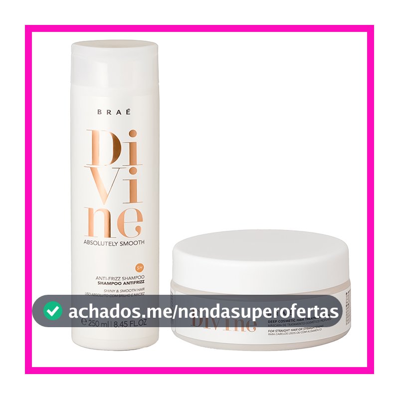 Braé Divine Shampoo + Máscara (2 Produtos)
