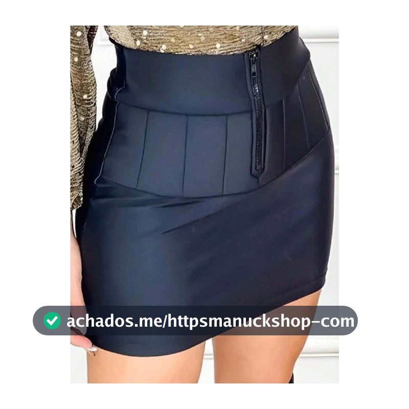 Saia Lipo Modeladora Suplex Power Feminino Cintura Alta