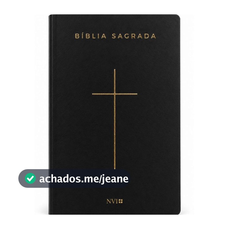 Bíblia Sagrada | NVI | Capa Tira o Pecado do Mundo