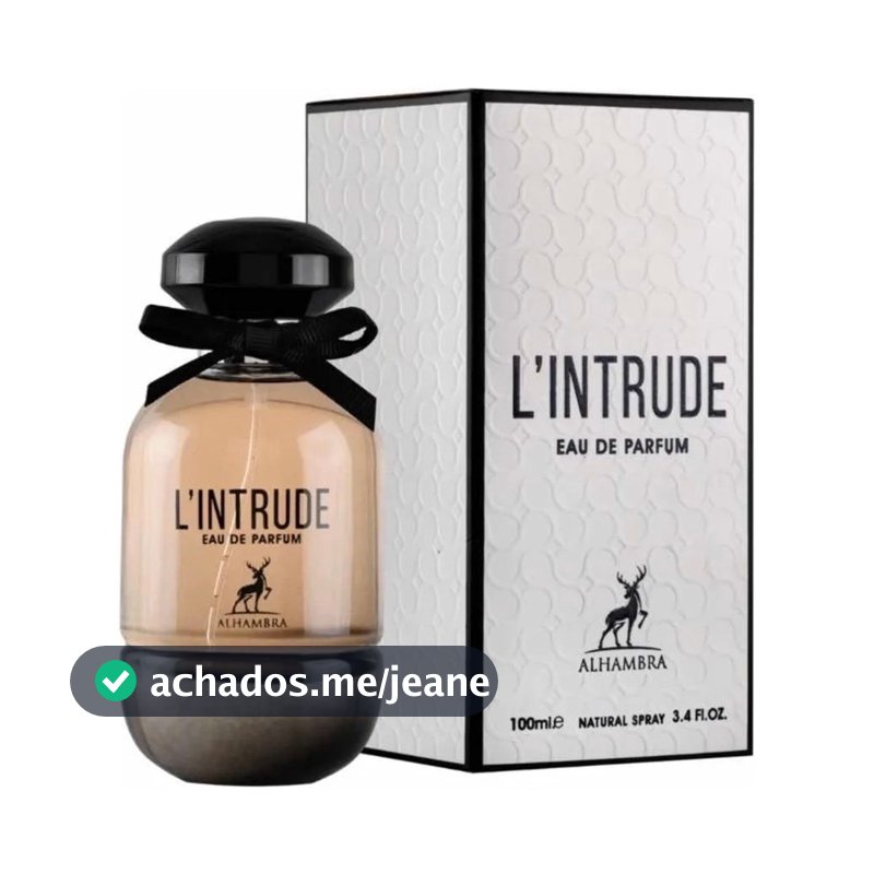 Perfume Feminino Intrude Maison Alhambra EDP 100ml Original Importado Alta Fixação