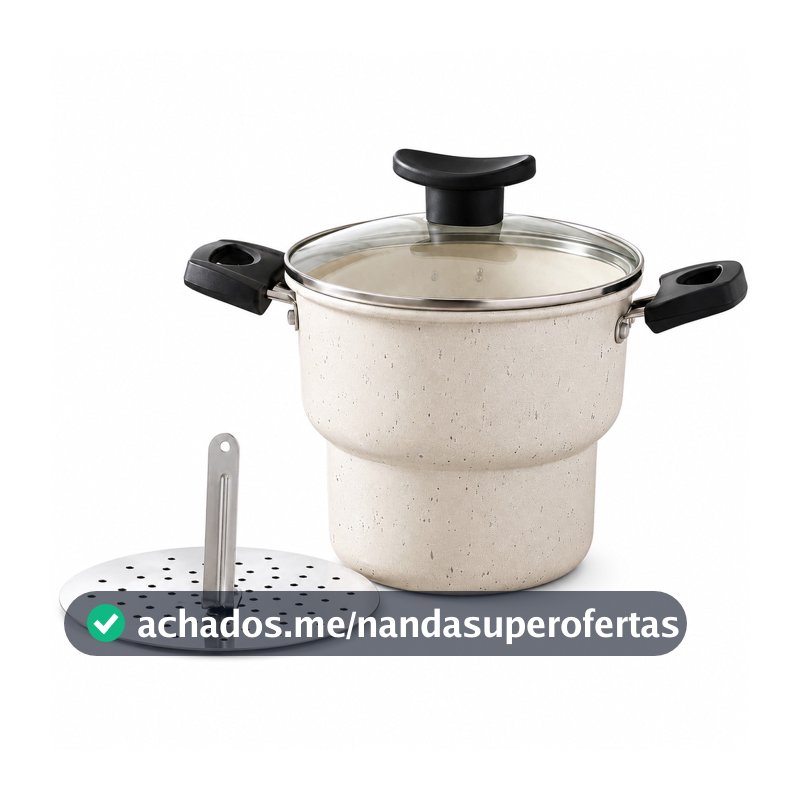 Cuscuzeiro Teflon N° 14 Antiaderente Qualidade Premium