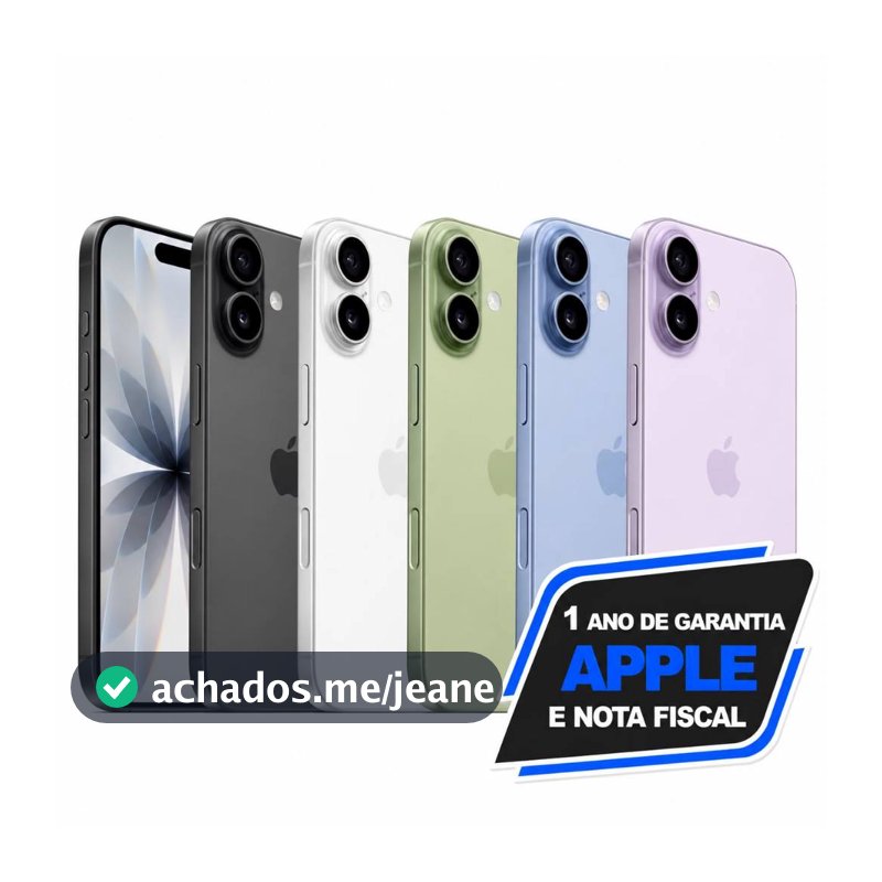 Celular iPhone 17 256 GB E 512 GB LACRADO com garantia Apple de 1 ano