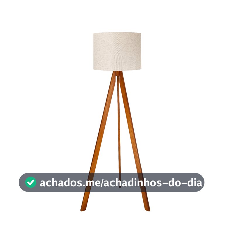 Abajur Luminaria De Chao Grande Iluminação Agradável Bivolt