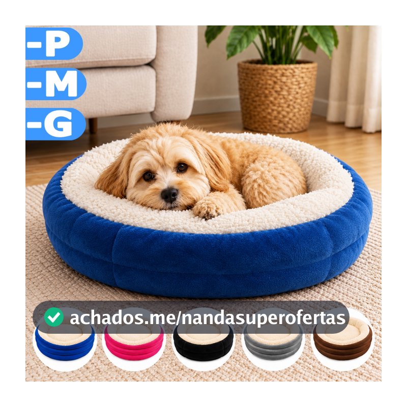 Caminha Pets Para Cães e Gatos Super Macia Tamanhos P M G Quente Confortável Cama Pet Com Pelinho Tecido Sherpa