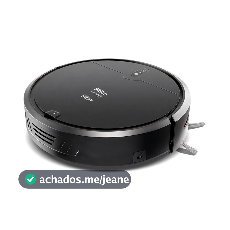 Aspirador de Pó Robô 3 em 1 com MOP PAS23 Antiqueda - Philco