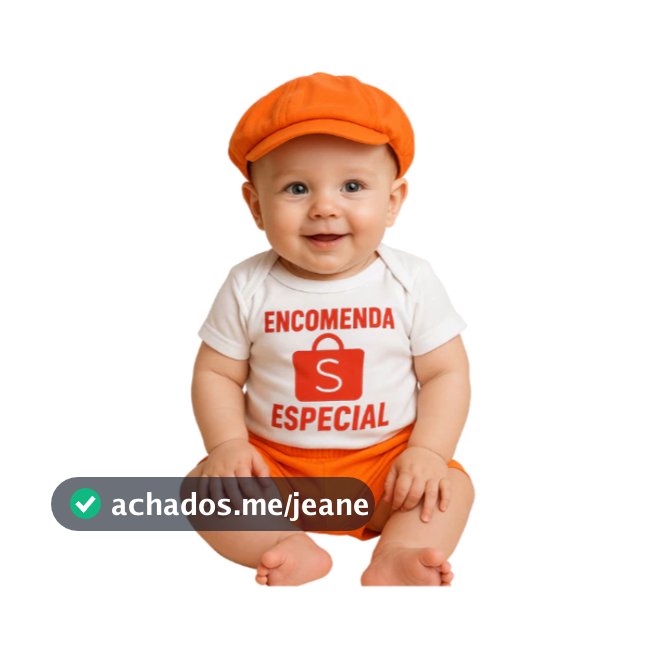 Body Bebê Infantil Mêsversário Temático Shopee Presente Super Confortável Linha Premium