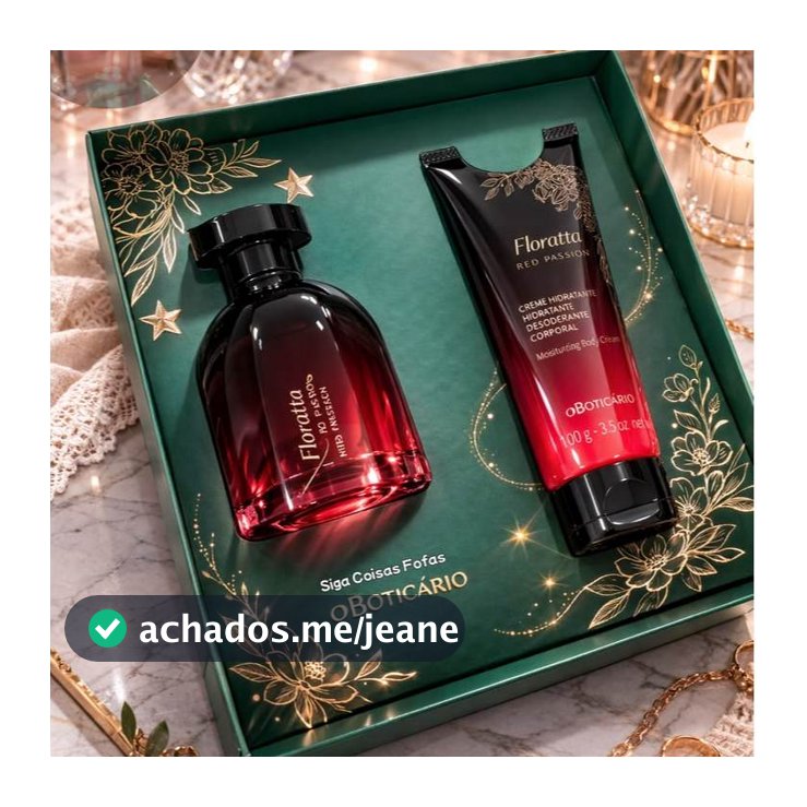 Floratta Red Passion - O Calor de Um Olhar Marcante