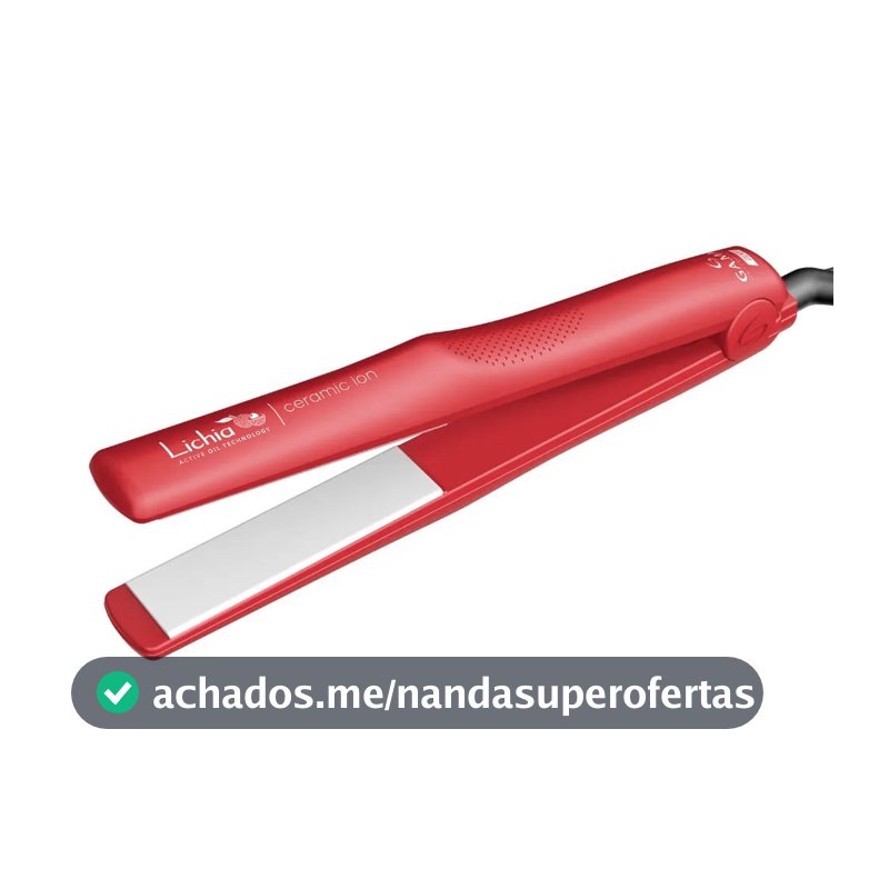 Prancha Gama Lichia Ceramic Ion 220c Bivolt