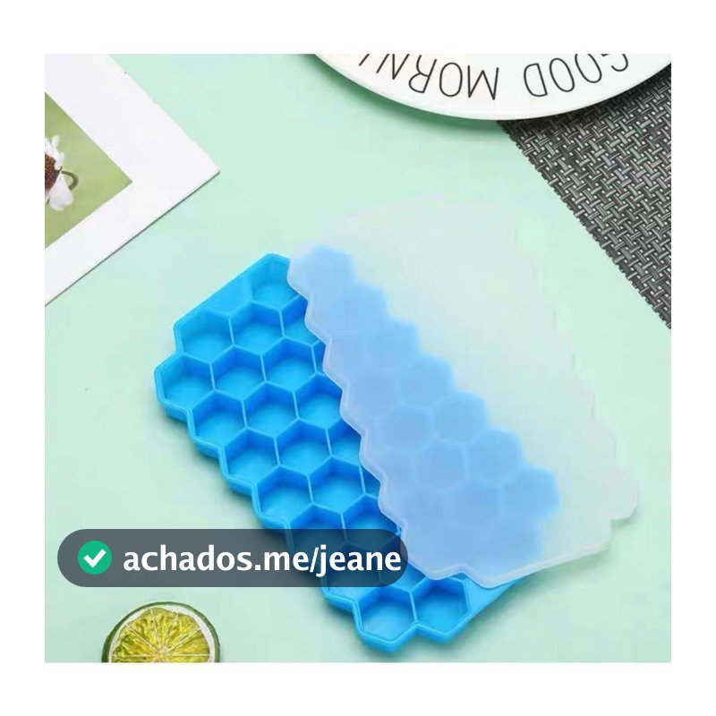 Forma De Silicone Multiuso Formato Colmeia Para Fazer Gelo Chocolate Resistente Altas e Baixa Temperaturas universal