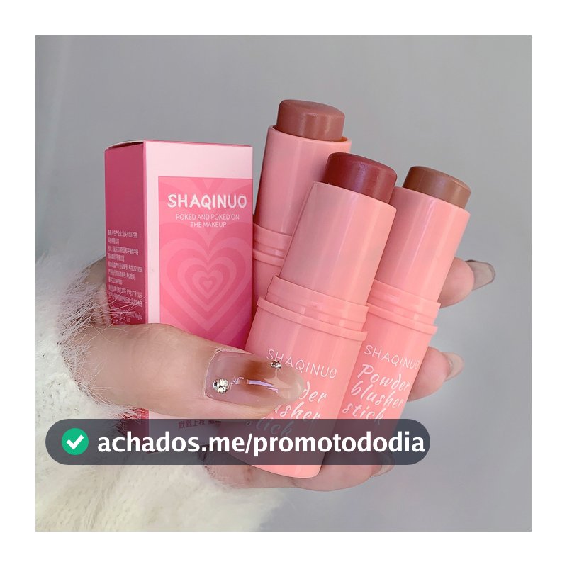 Blush Cremoso Em Bastão , Suave De Baixa Saturação , De Maquiagem Natural Fosco De Névoa Macia , Primer Iluminador À Pro