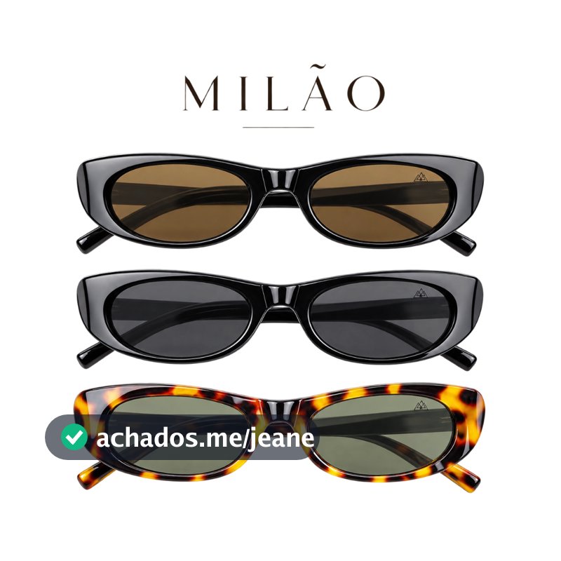 Óculos de Sol Milão, proteção UV 400, tendência - Vopoo