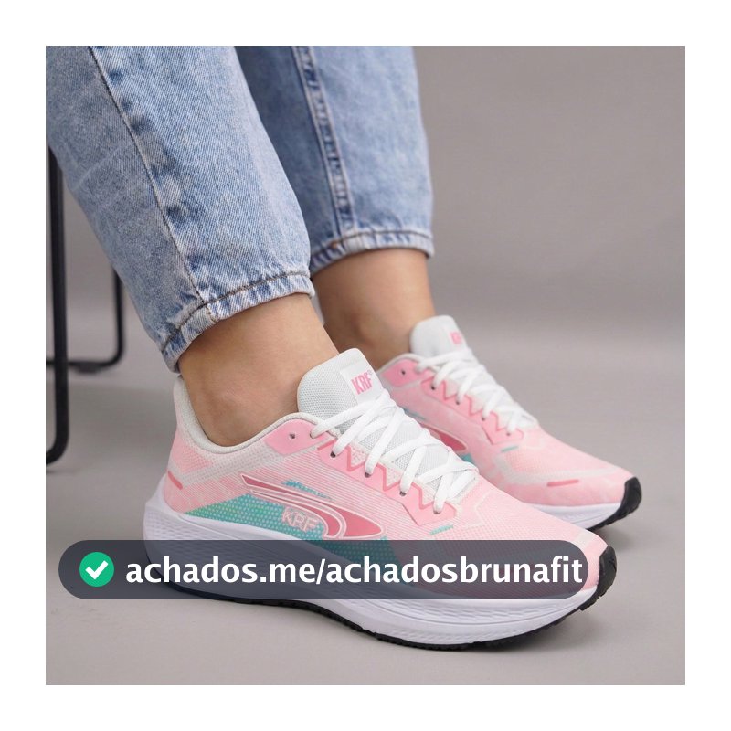 Tênis Feminino Esportivo Leve e Confortável | Academia, Caminhada, Treino e Dia a Dia