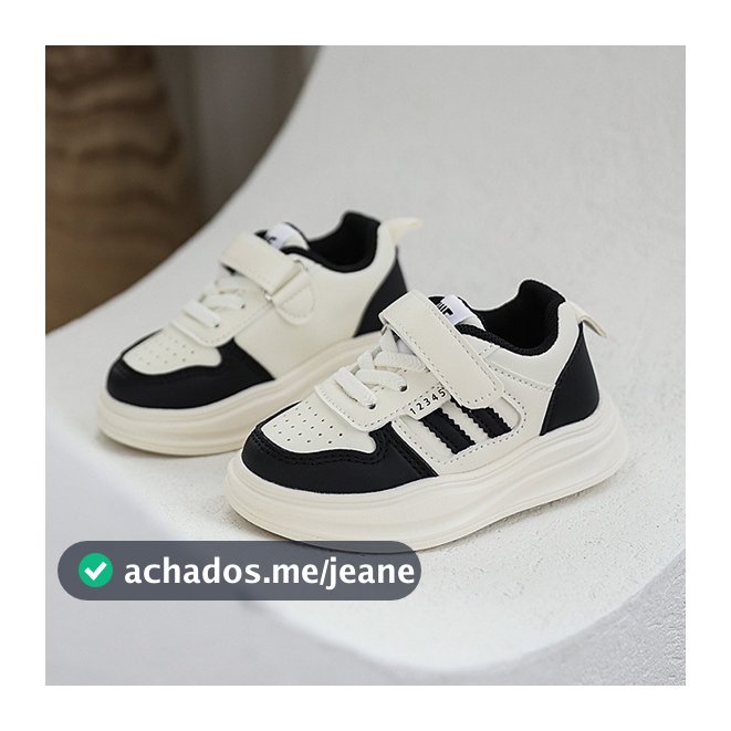 Tênis infantil Sapatos infantis casuais para meninos Moda tênis de corrida para meninas Leve e macio