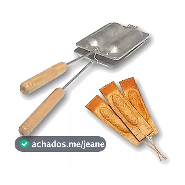 Forma Crepeira De Fogão Para Crepe Suiço Alumínio Resistente