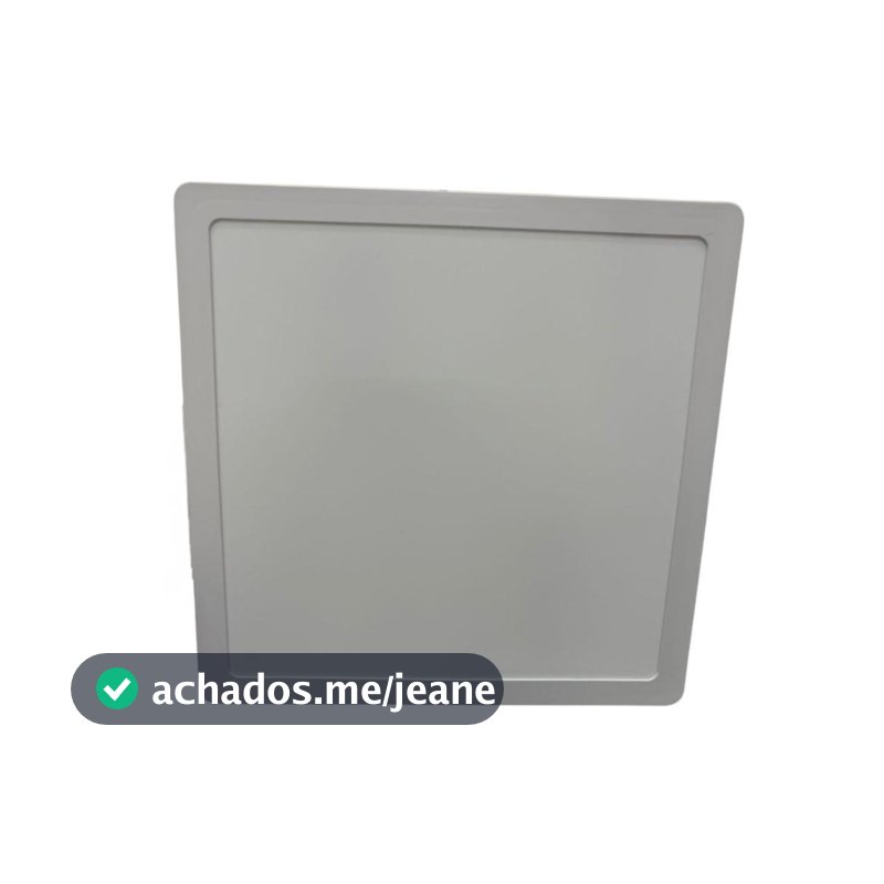 Painel Plafon Led Quadrado Sobrepor 24w Branco Frio 29x29 cm