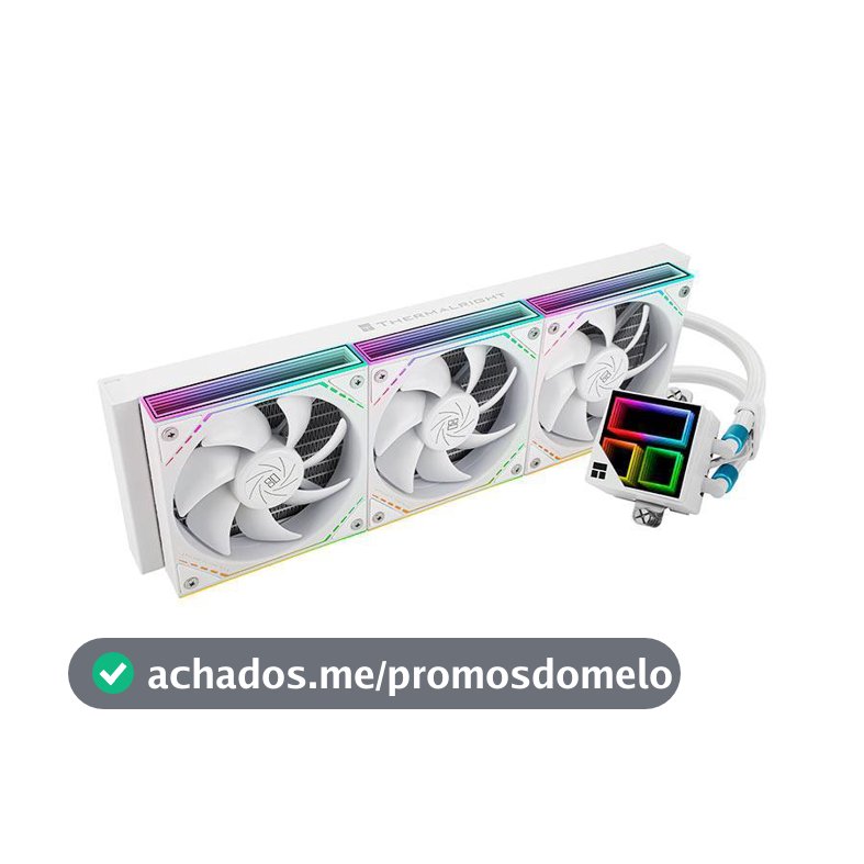 Water Cooler Thermalright Frozen Infinity 360, ARGB, 360mm, Branco, TR-FI-360-WH-ARGB