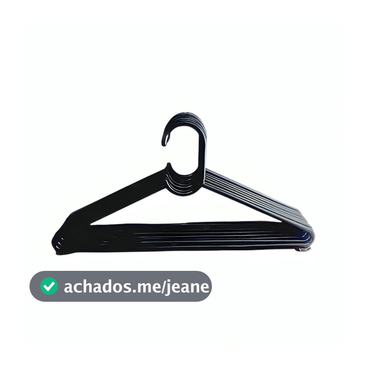 Cabide Reforçado Multiuso Adulto Premium Organizador de Roupas, Calças, Camisas e Jeans Durável