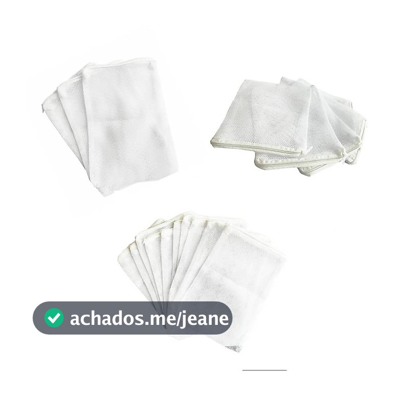Kit Bolsa para Midia Filtrante Carvão/Cerâmica 20x30cm