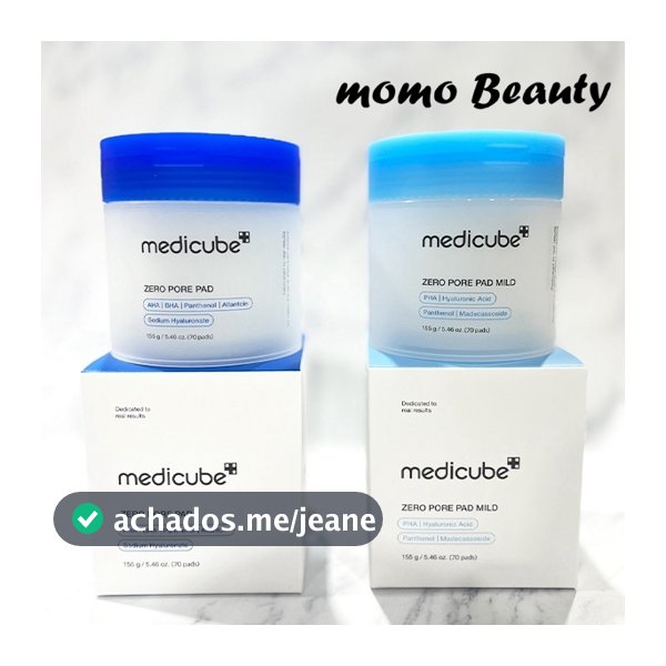 MEDICUBE almofada de poros zero 2.0, almofada de poros zero suave 2 tipos