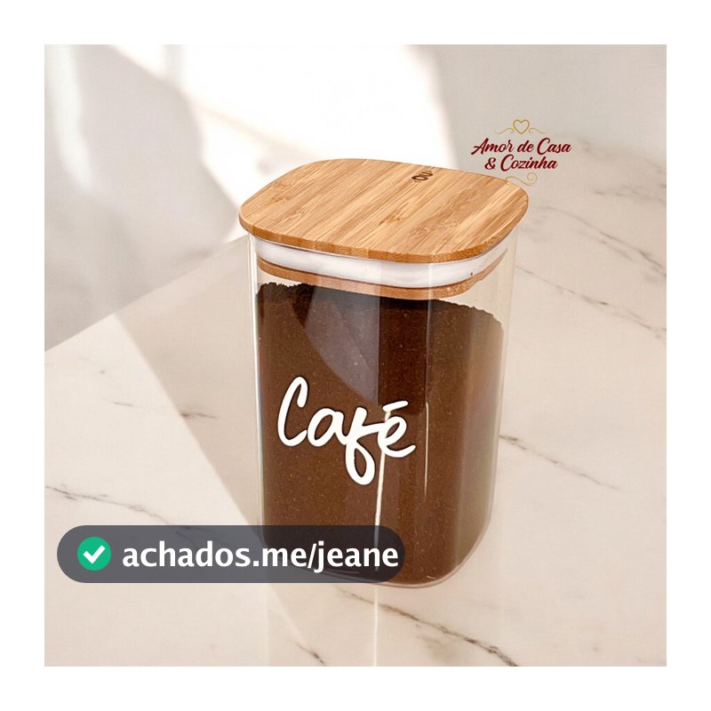 POTE PERSONALIZADO HERMÉTICO SEAL ESPECIAL BAMBU 1,00L