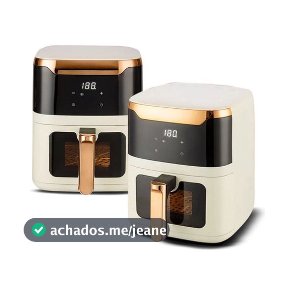 Air Fryer 6 Litros 1500w Sem Óleo Ar Quente 220v