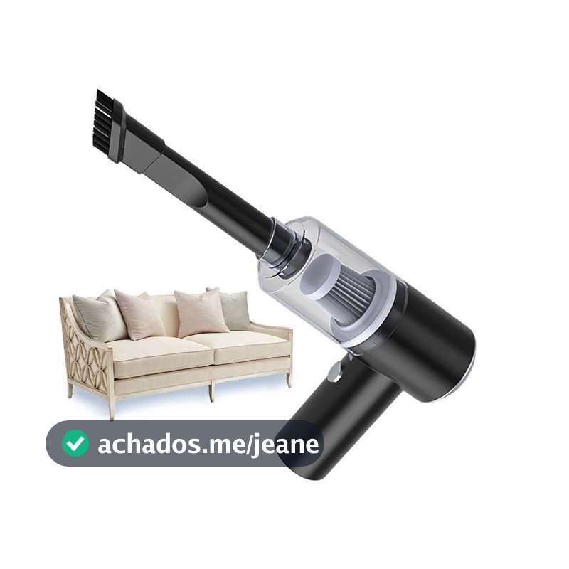 Mini Aspirador De pó Portátil Automotivo e Casa Potente Recarregável Su Store