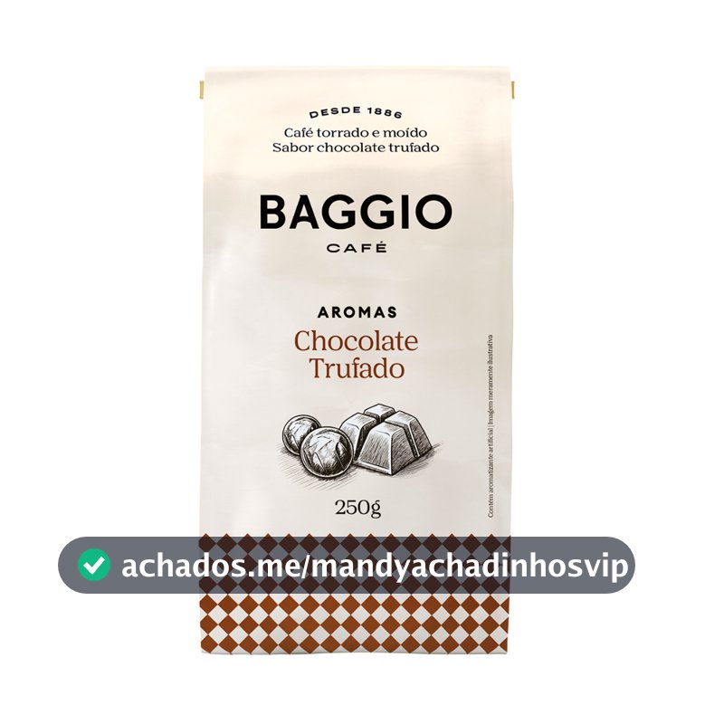 Baggio Café - Café Torrado e Moído Aromas Chocolate Trufado 250g