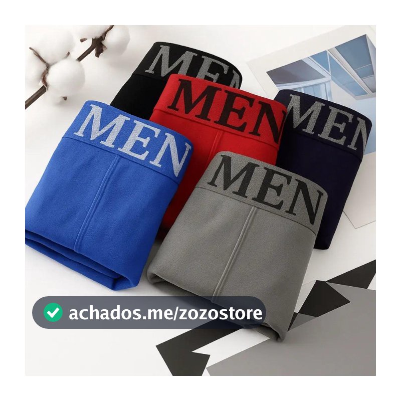 Kits ate 10 Cuecas Boxer de Microfibra Conforto e Alta Elasticidade