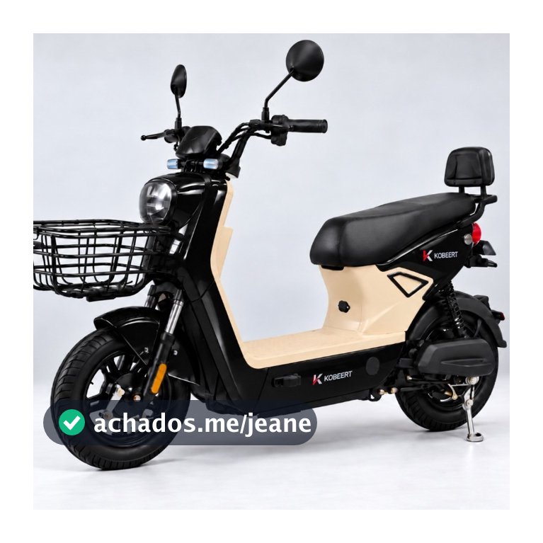 Bike/bicicleta moto scooter Elétrica 1000w Bateria Sem CNH 32km Sobe Ladeira Forte