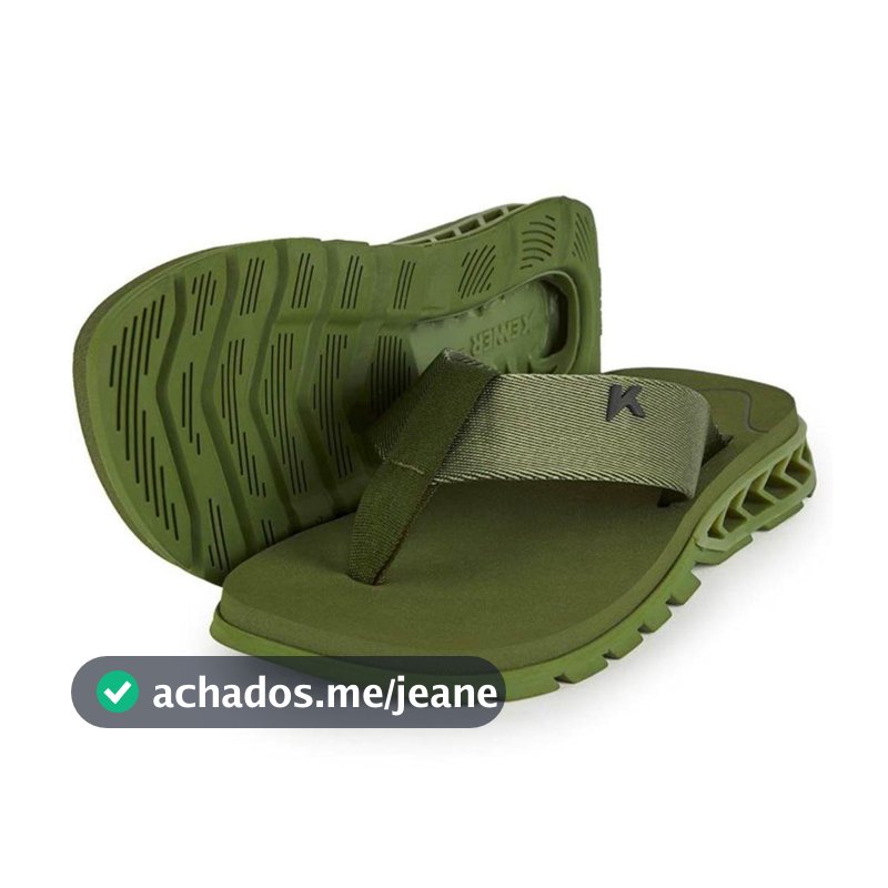 Chinelo Kenner Rakka U1 Masculino - Verde