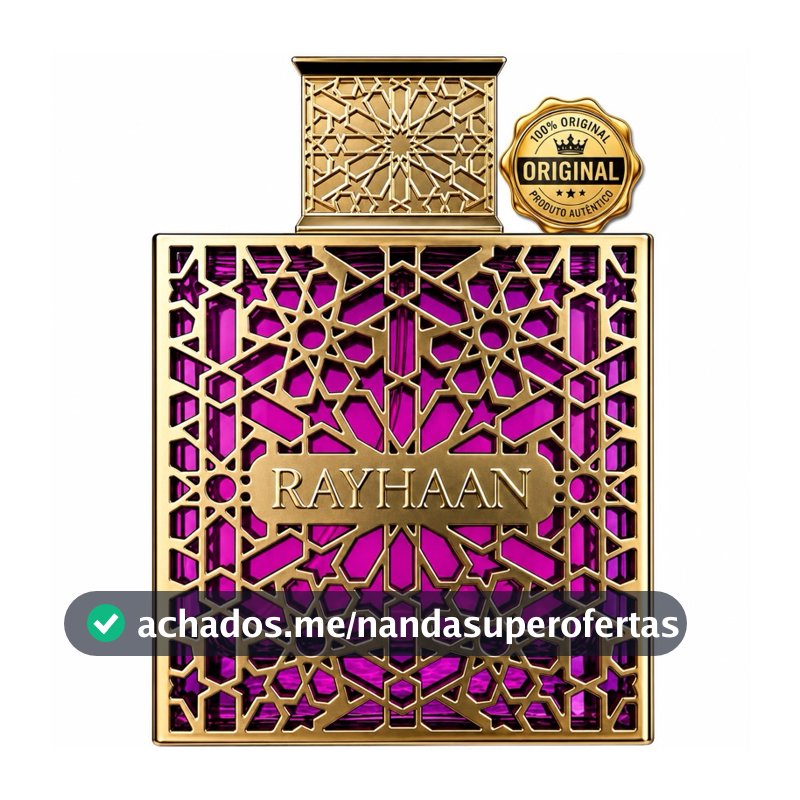 Perfume Feminino Árabe Rayhaan - Kiss 100 ML
