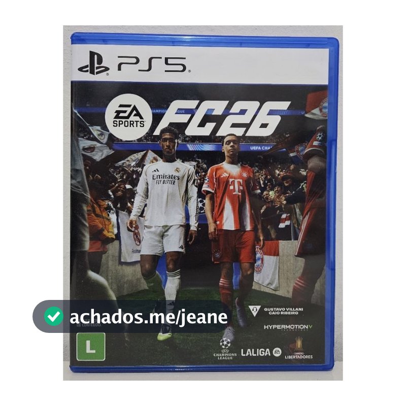 EA FC 26 (Fifa 26) - Narração em Português - Ps5