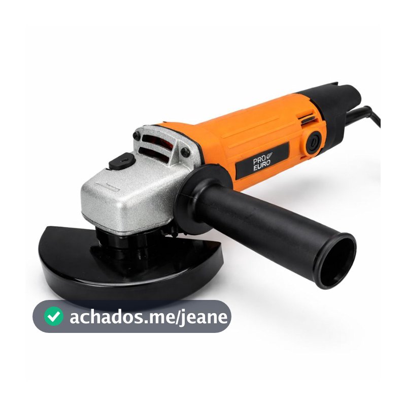 Esmerilhadeira Profissional Elétrica 720W 115mm (4.5”) 11.500 RPM – Pró Euro