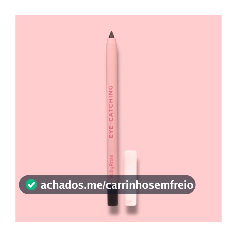 Lápis de Olho Eye Catching Cor Preto - Ruby Rose