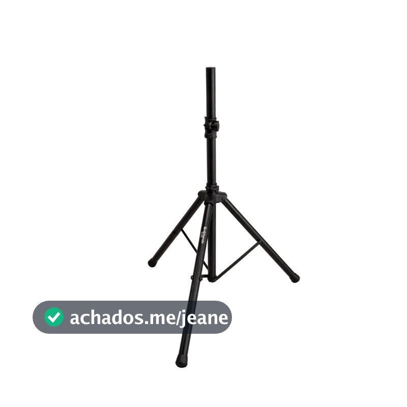 Suporte de caixa de som Tripe Stand tubo de aço carbono aguenta até 20kg