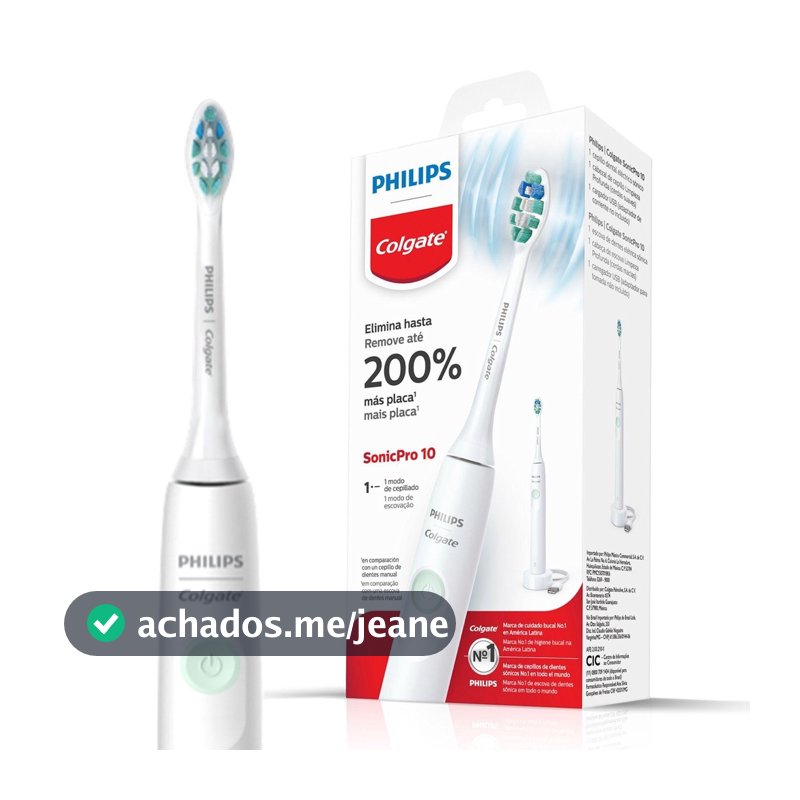 Escova de Dente Colgate Elétrica Philips SonicPro 10