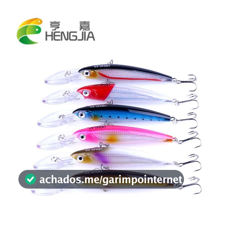 Isca Artificial De Minneve De Fundição Longa 17cm30g Falsa Pesca No Mar