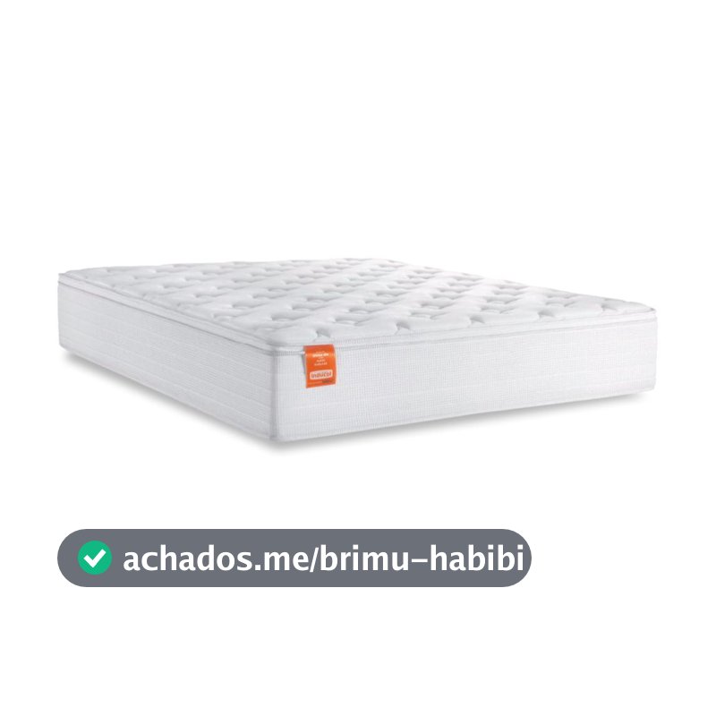 Colchão Casal Molas Ensacadas Real Pillow Top 138x188x27cm Branco Inducol - Suporta até 130kg por Pessoa