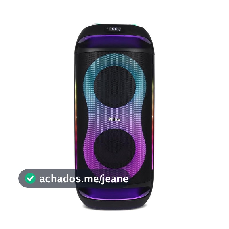 Caixa de Som Philco Extreme Ex Bass 800W PCX6702