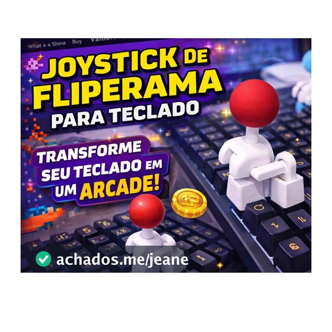 Joystick fliperama para teclado mecanico keycap switch
