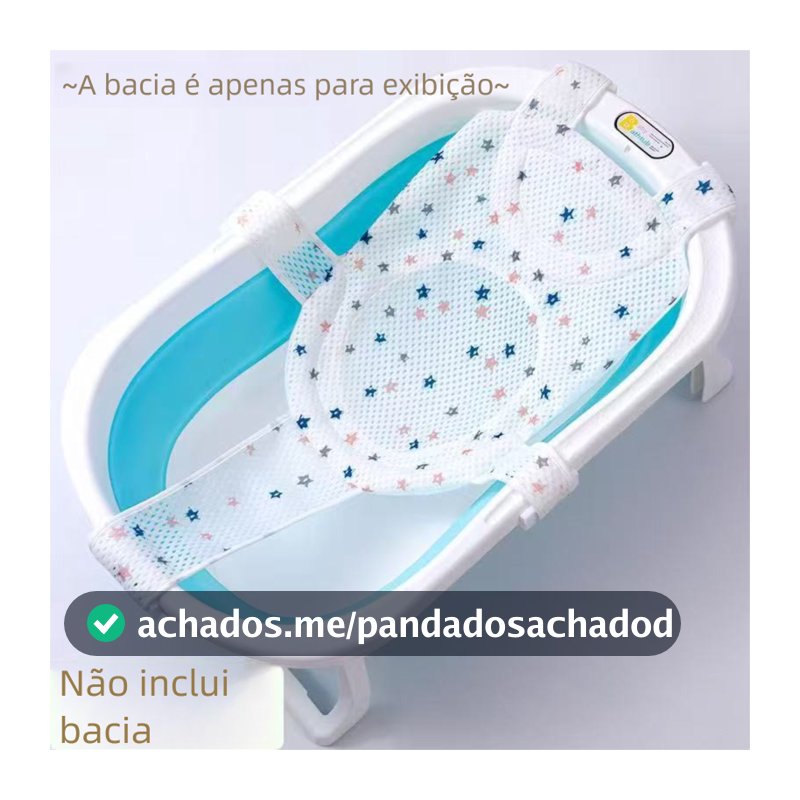 Rede De Proteção Para Banheira Bebê Redutora Suporte para Banho--3807/3808