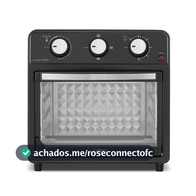 Air Fryer Oven Britânia 12L Bella Cuccina 1500W BCFR05 110V