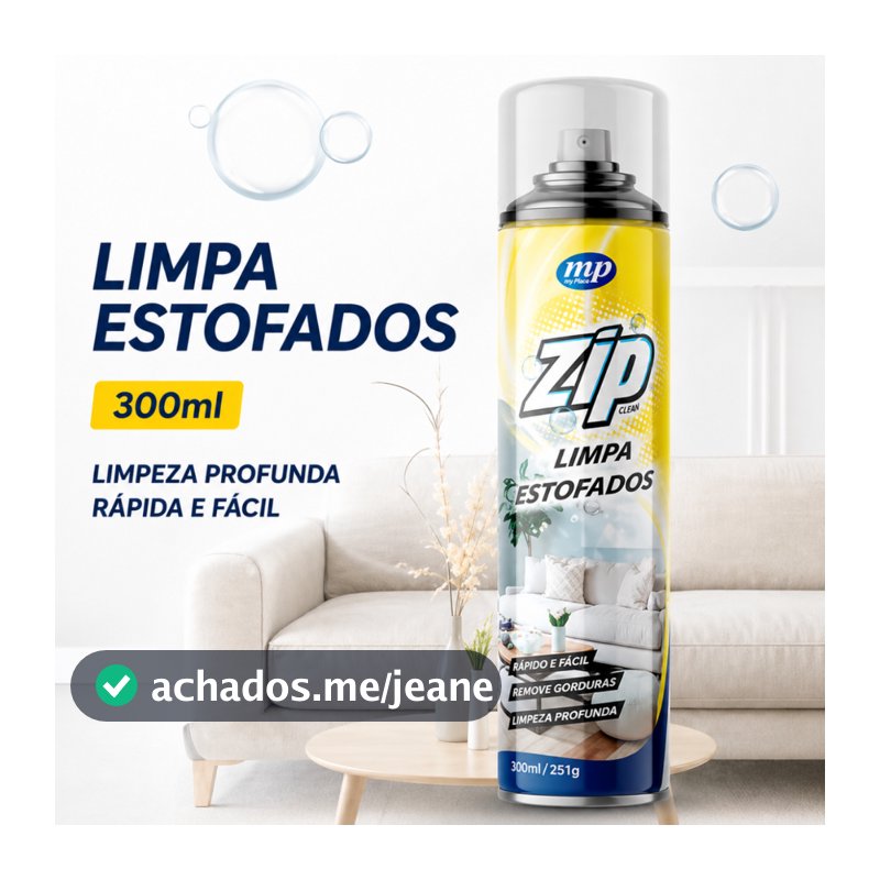 Limpa Estofados 300ml - Spray  Zip