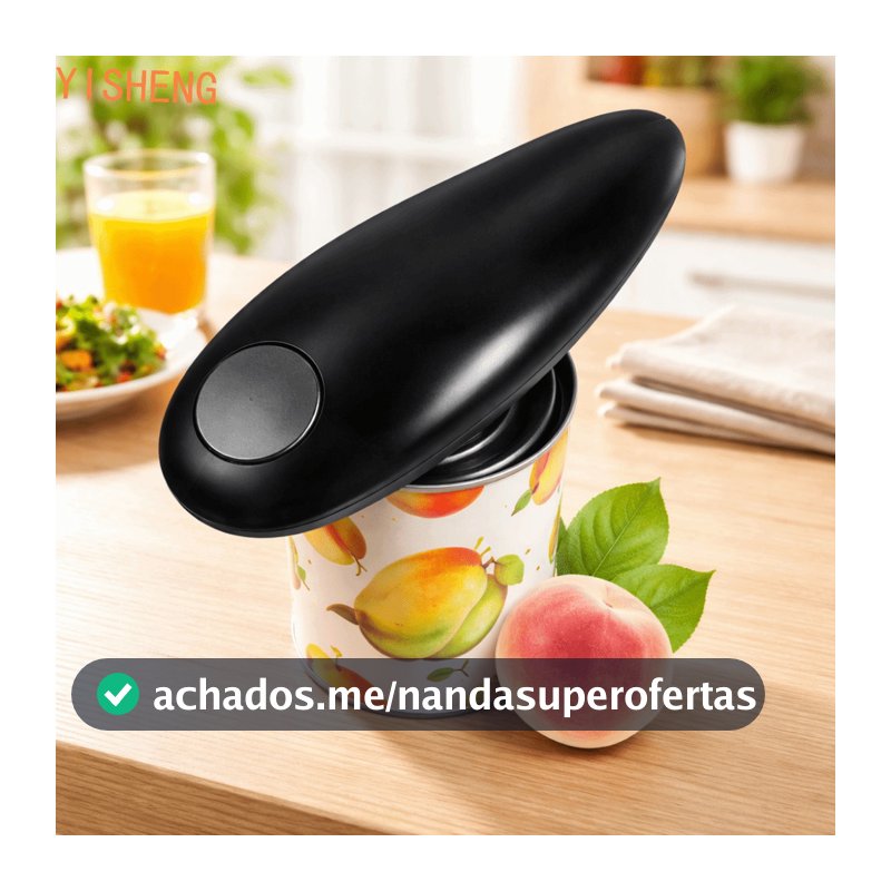 Abridor De Latas Elétrico YISHENG , Automático Mãos-Livres Universal Lata Alimentado Por Bateria