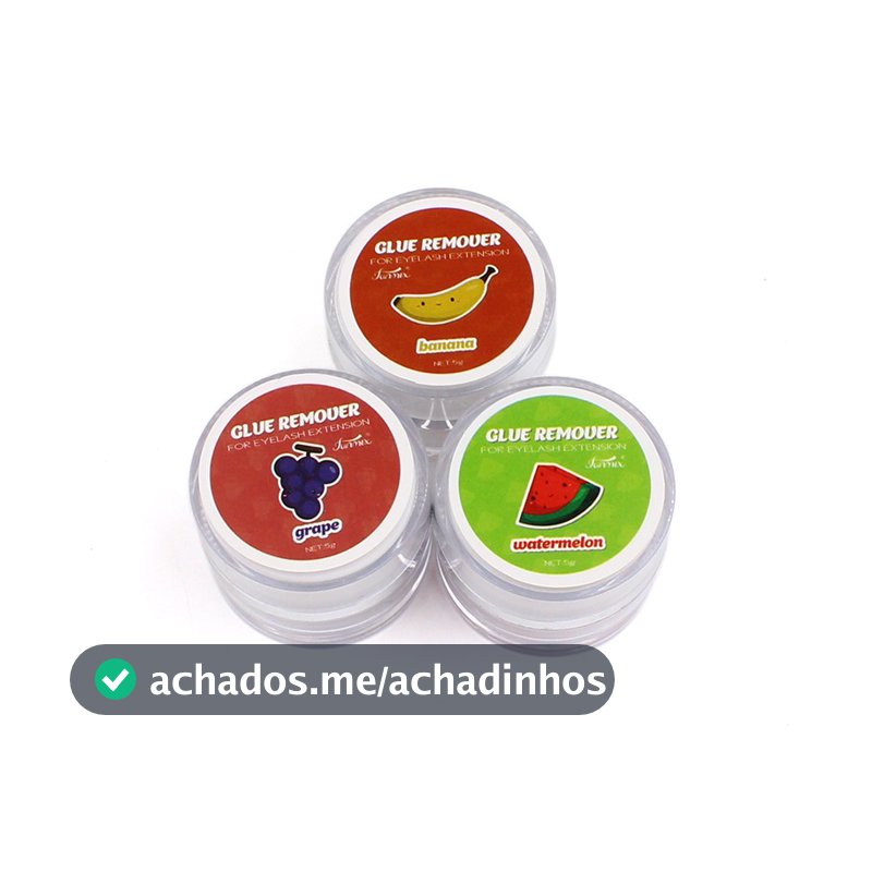 Funmix Nova 5g Sabor Frutas Pestanas Cola Removedor De Creme Para Cílios Extensão Removedor De Ferramentas De Maquiagem